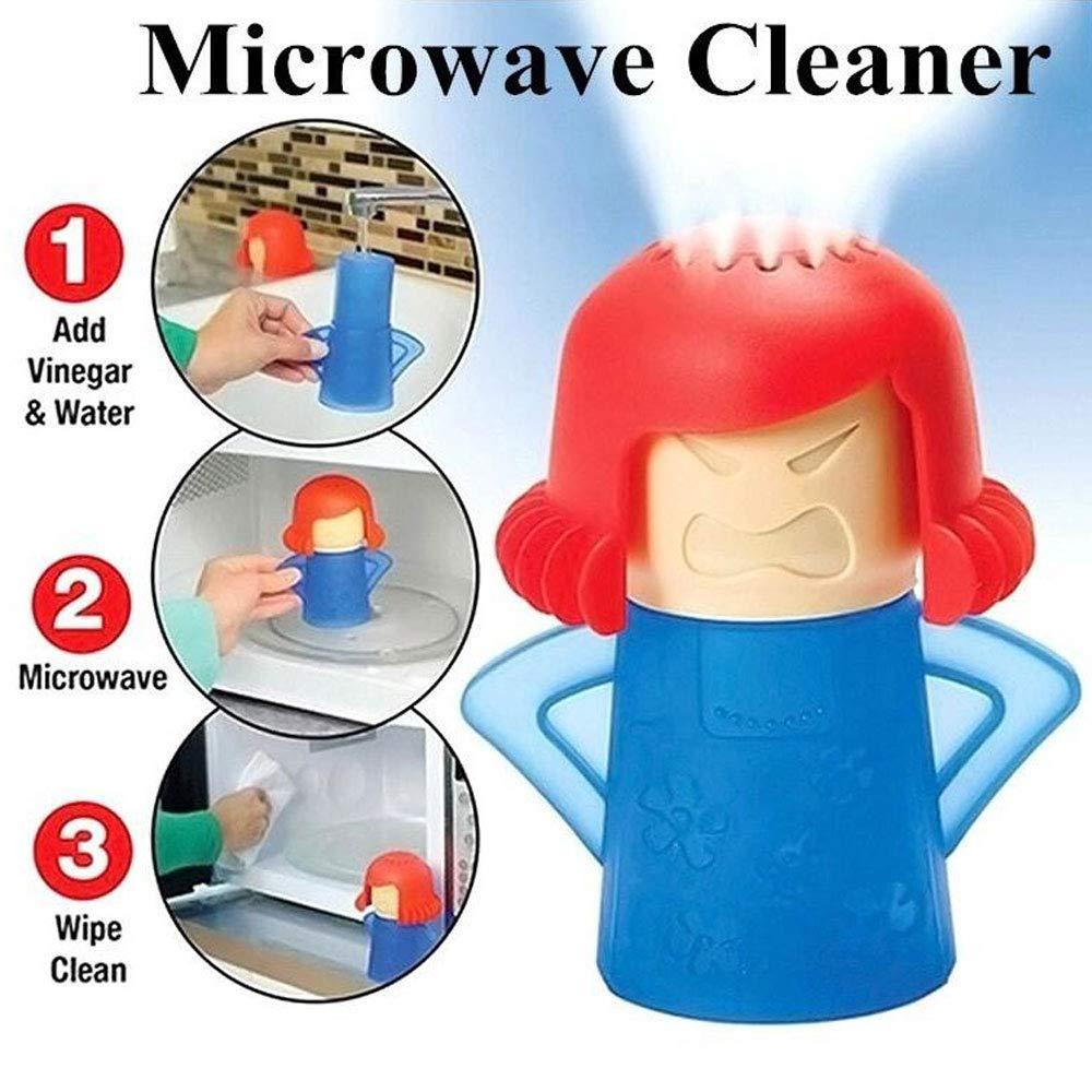 Angry Mama Microwave Cleaner: Effortless Microwave Cleaning Hack