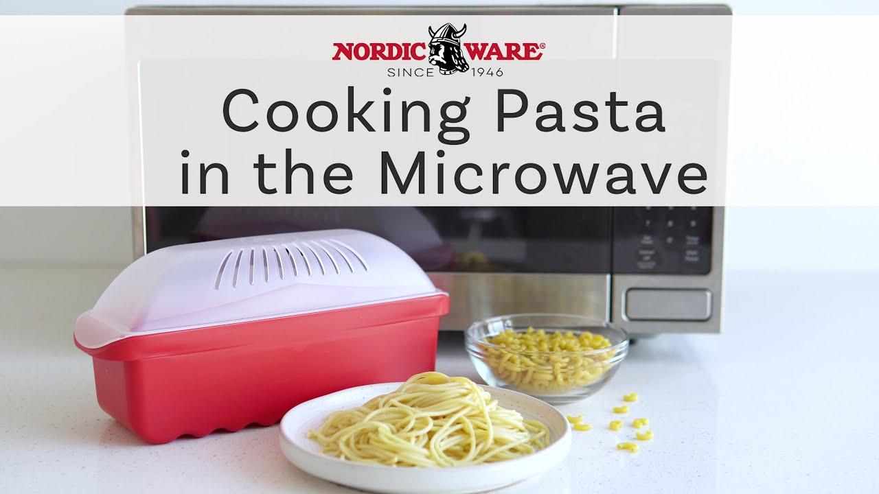 Microwave Pasta Cooker: Speedy Gourmet at Home!