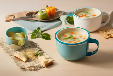 Microwave Safe Soup Mug With Lid: Sip in Style!