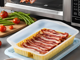 Microwave Bacon Tray With Lid: Crisp Results Every Time!