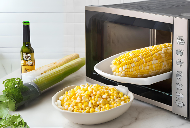 Microwave Corn Steamer: Quick, Juicy Kernels Await!