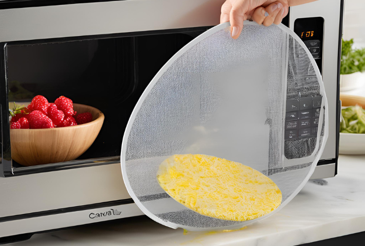 Microwave Safe Splatter Screen: Avoid Messy Cleanups!