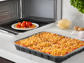 Microwave Reheating Tray: Effortless Warm-Up Magic!