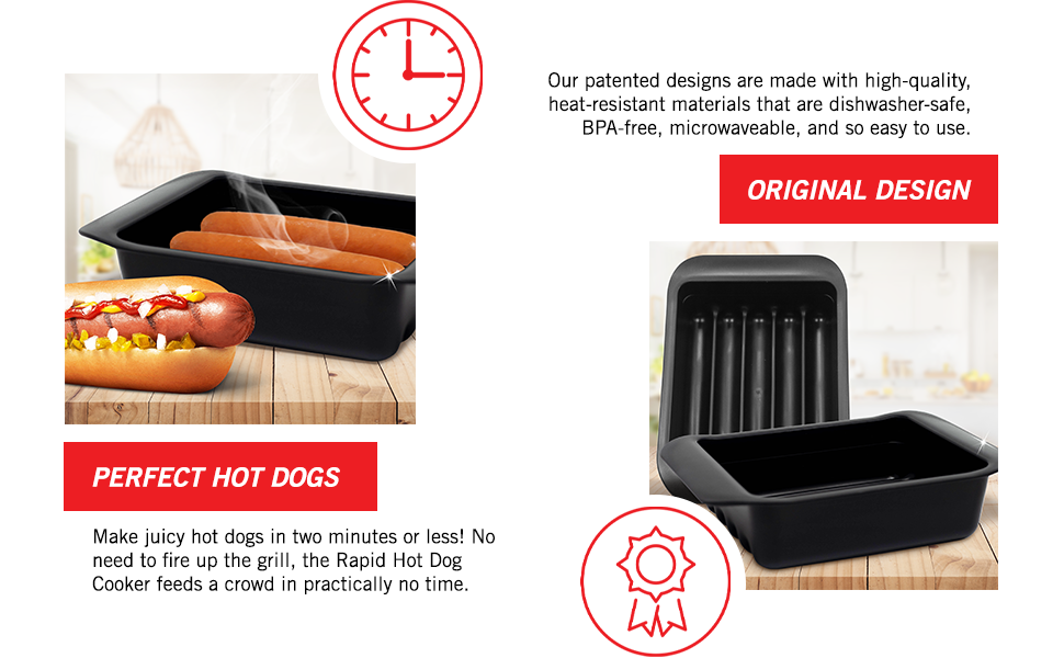 Microwave Hot Dog Cooker: Quick & Tasty Snack Solutions!