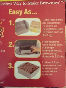 Microwave Brownie Maker 3