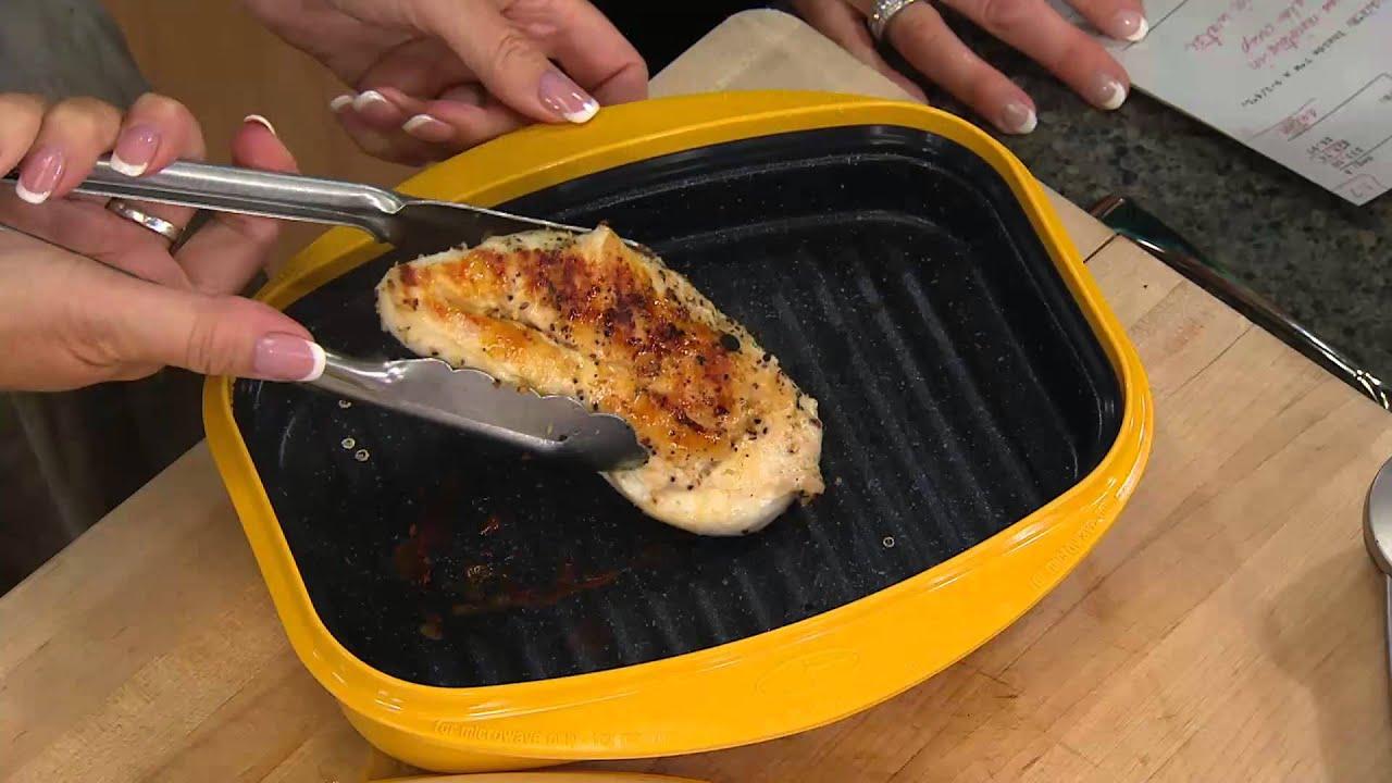 Microwave Grill Pan: Sizzle & Cook with Ease!