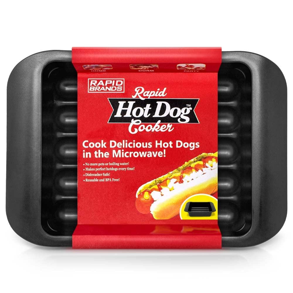 Microwave Hot Dog Cooker: Quick & Tasty Snack Solutions!