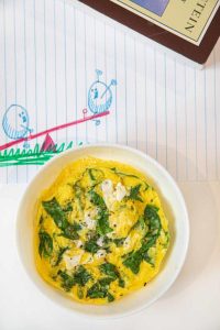 Microwave Spinach And Cheese Omelet 02