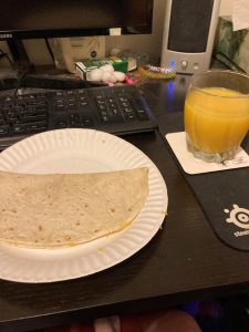 Microwave Quesadilla 04