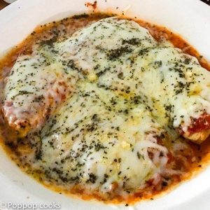 Microwave Chicken Parmesan
