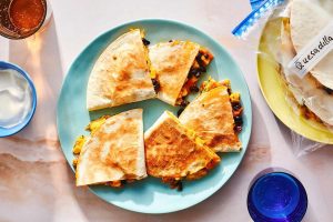 Microwave Breakfast Quesadilla 4