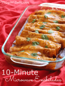Microwave Enchiladas