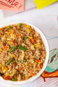 Microwave Egg Fried Rice 04