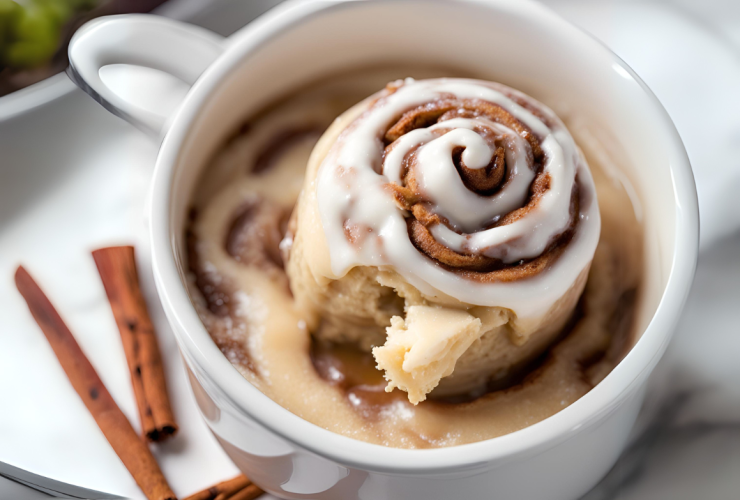 Microwave Cinnamon Roll in a Mug: Quick, Delicious, and Easy!