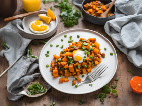 Microwave Sweet Potato Hash: Quick & Delicious Breakfast Recipe