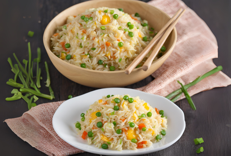 Microwave Egg Fried Rice is perfect for busy days. This simple recipe provides a tasty, nutritious meal in minutes. With minimal ingredients, you can create a flavorful dish that satisfies your hunger. Use leftover rice to save time and reduce waste. Fresh or frozen vegetables add color and nutrients. Eggs provide protein, making the dish balanced and filling. Season with soy sauce or your favorite spices for added flavor. Cooking in the microwave means less mess and faster cleanup. Ideal for lunch or dinner, this recipe is a must-try for anyone seeking a quick, delicious, and satisfying meal. Ingredients Needed Cooking Microwave Egg Fried Rice is a quick and easy way to enjoy a delicious meal. This recipe is perfect for busy people who want a healthy and tasty dish. All you need are some basic ingredients and a microwave. Let's dive into the ingredients needed for this delightful recipe. Rice Selection Choosing the right rice is very important for Microwave Egg Fried Rice. Long-grain rice works best because it stays fluffy and separate. Basmati rice and Jasmine rice are great choices. Avoid using sticky or short-grain rice as they can become mushy. Here are some tips for selecting the perfect rice: Use day-old rice for better texture. Rinse the rice to remove excess starch. Cook the rice thoroughly before using it. Using day-old rice ensures that the grains stay separate. Rinsing the rice helps to remove the excess starch which can make the rice sticky. Cooking the rice properly is crucial to avoid any raw or undercooked grains. Veggies And Proteins Adding veggies and proteins makes the fried rice more nutritious and flavorful. Common veggies include carrots, peas, and bell peppers. Proteins like eggs, chicken, and shrimp are popular choices. Here are some ideas for veggies and proteins: Veggies Proteins Carrots Eggs Peas Chicken Bell Peppers Shrimp Broccoli Tofu Chop the veggies into small pieces for even cooking. Cook the proteins separately before adding them to the rice. This ensures that everything is cooked well and tastes great. Seasonings And Sauces Seasonings and sauces are the key to flavorful fried rice. Soy sauce is a must-have ingredient. Sesame oil adds a nutty flavor. Garlic and ginger provide a delicious aroma. Here are some seasonings and sauces to consider: Soy sauce for saltiness. Sesame oil for a rich flavor. Garlic for aroma. Ginger for a spicy kick. Green onions for freshness. Mix the seasonings well to ensure even distribution. Avoid using too much sauce as it can make the rice soggy. A little goes a long way in enhancing the flavors. Credit: zoom.ocado.com Preparation Steps Microwave Egg Fried Rice is a delicious and quick meal. It's perfect for busy days. This dish combines the flavors of eggs, vegetables, and rice. You can make it in just a few minutes. Here are the preparation steps to make this yummy dish. Cooking Rice Start by cooking the rice. Use a microwave-safe bowl. Add one cup of rice and two cups of water. Microwave on high for 10 minutes. Stir the rice halfway through the cooking time. Check if the rice is tender. If not, microwave for another 2 minutes. Let the rice cool for a few minutes before using it. Here are the steps to cook rice perfectly: Rinse the rice with cold water. Use the right amount of water. Microwave on high for 10 minutes. Stir halfway through. Check for tenderness. Let it cool before using. Remember, well-cooked rice is the base for your dish. Make sure it is not too dry or too mushy. Chopping Ingredients Next, chop your ingredients. You will need vegetables and green onions. Dice the carrots and bell peppers into small pieces. Chop the green onions finely. Break two eggs into a bowl and whisk them. Here are the ingredients you need: Ingredient Quantity Carrots 1/2 cup, diced Bell Peppers 1/2 cup, diced Green Onions 2, chopped Eggs 2, whisked Having all ingredients ready makes cooking easier. It also ensures the dish cooks quickly. Mixing Components Now, mix all components. In a large microwave-safe bowl, add the cooked rice. Add the diced vegetables and green onions. Pour the whisked eggs over the rice and vegetables. Mix everything well. Here are the mixing steps: Place cooked rice in a large bowl. Add diced vegetables and green onions. Pour whisked eggs over the mix. Stir everything together. Microwave on high for 3-4 minutes. Stir halfway through to ensure even cooking. Once everything is mixed, microwave the dish on high for 3-4 minutes. Stir halfway through to ensure even cooking. Your Microwave Egg Fried Rice is now ready to enjoy. Microwaving Techniques Microwave Egg Fried Rice is a quick and easy meal. Microwaving techniques make it even simpler. With a few steps and some basic ingredients, you can enjoy a tasty dish. This guide will help you with cooking time, power settings, and stirring tips. Let's get started! Cooking Time Cooking time is crucial for Microwave Egg Fried Rice. You don't want to overcook or undercook it. The total cooking time usually ranges from 5 to 7 minutes. Here are some steps to follow: Prepare your ingredients. Mix rice, veggies, and oil in a microwave-safe bowl. Microwave for 3 minutes on high. Add eggs and stir well. Microwave for another 2-4 minutes. Keep an eye on the rice to avoid overcooking. Check after 5 minutes and adjust if needed. Microwave wattage can affect the cooking time. Higher wattage microwaves may cook faster. Power Settings Power settings are essential to get the right texture. Most microwaves have different power levels. For Microwave Egg Fried Rice, use the high power setting. This ensures the rice and eggs cook evenly. Here is a simple table to guide you: Power Level Cooking Time High (1000W+) 5-6 minutes Medium-High (700W-900W) 6-7 minutes Medium (500W-600W) 7-8 minutes Always check your microwave's manual for exact power levels. Adjust cooking times as needed. If the rice is not cooked through, microwave for another minute. Keep testing until it's perfect. Stirring Tips Stirring is key to even cooking. Stir the rice halfway through the cooking process. This helps to mix the flavors and ensures even cooking. Here are some tips: Use a fork to fluff the rice. Mix the ingredients well before microwaving. Stir again after adding the eggs. Stir one last time before serving. Do not skip stirring. It prevents the rice from clumping. Stir gently to avoid breaking the rice grains. Check the consistency after stirring. If it's too dry, add a splash of water or soy sauce. Credit: minuterice.com Serving Suggestions Microwave Egg Fried Rice is a quick and tasty dish. It's perfect for lunch or dinner. This meal is versatile and easy to make. With just a few ingredients, you can have a delicious meal in minutes. Let's explore some serving suggestions to enhance your experience. Garnishing Ideas Garnishing makes your dish look amazing. It adds color and flavor to your fried rice. Here are some easy ideas: Chopped green onions: Sprinkle them on top for a fresh taste. Sesame seeds: Add a bit of crunch and a nutty flavor. Fresh cilantro: It gives a burst of freshness to your dish. Crushed peanuts: These add a crunchy texture and a rich flavor. Sliced chilies: Perfect for those who love a spicy kick. Try mixing and matching these garnishes. It makes your Microwave Egg Fried Rice unique every time. Pairing Options Pairing your Microwave Egg Fried Rice with other dishes makes a complete meal. Here are some great options: Spring rolls: These crispy rolls complement the soft rice well. Steamed vegetables: A healthy side that adds balance to your meal. Chicken skewers: These add protein and a bit of smoky flavor. Soup: A warm bowl of soup pairs wonderfully with fried rice. Dumplings: These bite-sized treats are a great addition. These pairings make your meal more enjoyable and satisfying. Experiment to find your favorite combinations. Storage Tips Leftovers are great for another meal. Proper storage keeps your Microwave Egg Fried Rice fresh. Here are some tips: Use airtight containers: This helps keep the rice moist and prevents drying. Refrigerate: Store in the fridge if you plan to eat within 3 days. Freeze: For longer storage, freeze the rice for up to a month. Label the container: Write the date on it to keep track of freshness. To reheat, sprinkle a bit of water on the rice. Then, microwave it for a couple of minutes. This keeps the rice from becoming dry. Enjoy your Microwave Egg Fried Rice anytime! Credit: dormroomcook.com Frequently Asked Questions How Long To Cook Egg Fried Rice? Microwave for 5-6 minutes, stirring halfway. Ensure eggs are fully cooked. Can You Microwave Raw Eggs? Yes, beat eggs before microwaving. Stir frequently to prevent overcooking. What Ingredients For Microwave Egg Fried Rice? You'll need rice, eggs, veggies, soy sauce, and oil. Add seasonings to taste. Is Microwave Egg Fried Rice Healthy? Yes, it's nutritious with vegetables and protein. Control oil and salt for a healthier option.