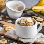 Microwave Banana Bread Mug Cake: Quick Indulgence!