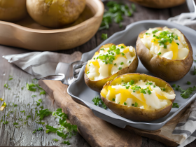 Microwave Baked Potato: Quick and Easy Perfect Spuds