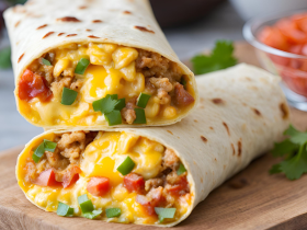 Microwave Breakfast Burrito: Quick, Delicious Mornings!