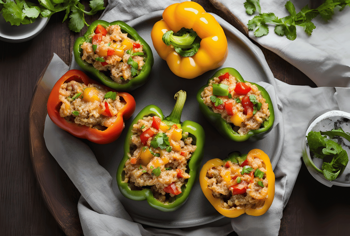 Microwave Stuffed Bell Peppers: Quick, Tasty, and Healthy Meals