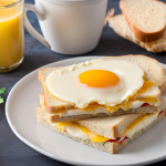 Microwave Egg Sandwich: Quick, Easy Breakfast Delight!