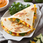 Microwave Breakfast Quesadilla: Quick & Cheesy Delight!