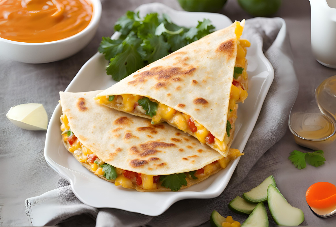 Microwave Breakfast Quesadilla: Quick & Cheesy Delight!