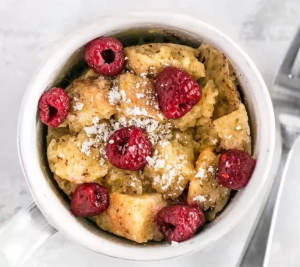 Microwave French toast in a mug