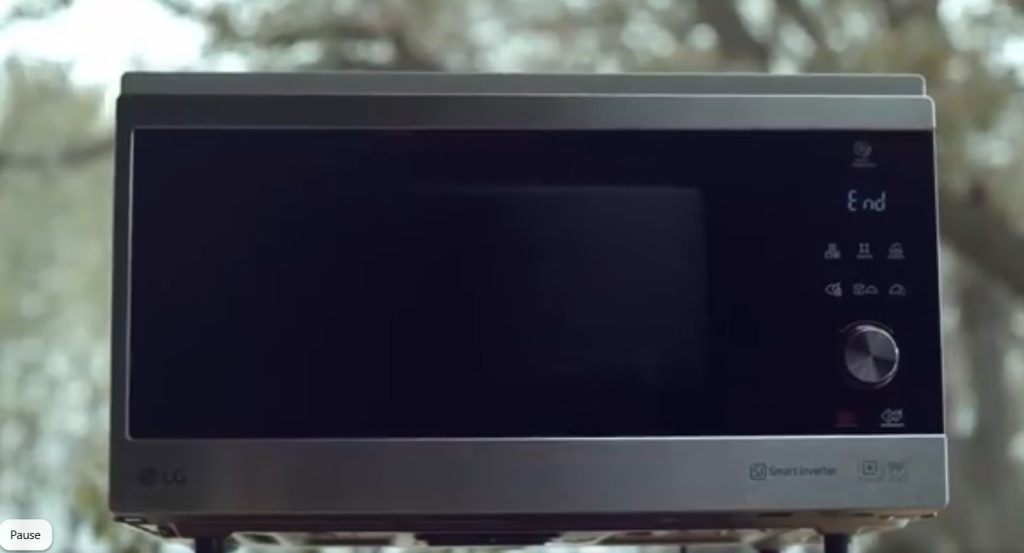 LG over-the-range microwave 2025